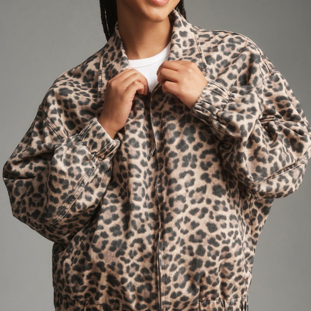 Leopard Print Women's Jacket